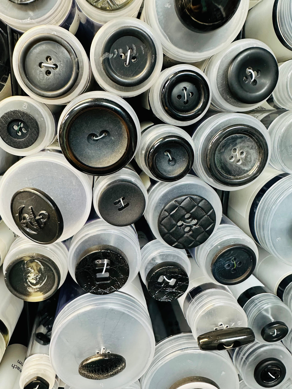 Black Buttons: Choosing the Right Finish for Your Fabric and Yarn