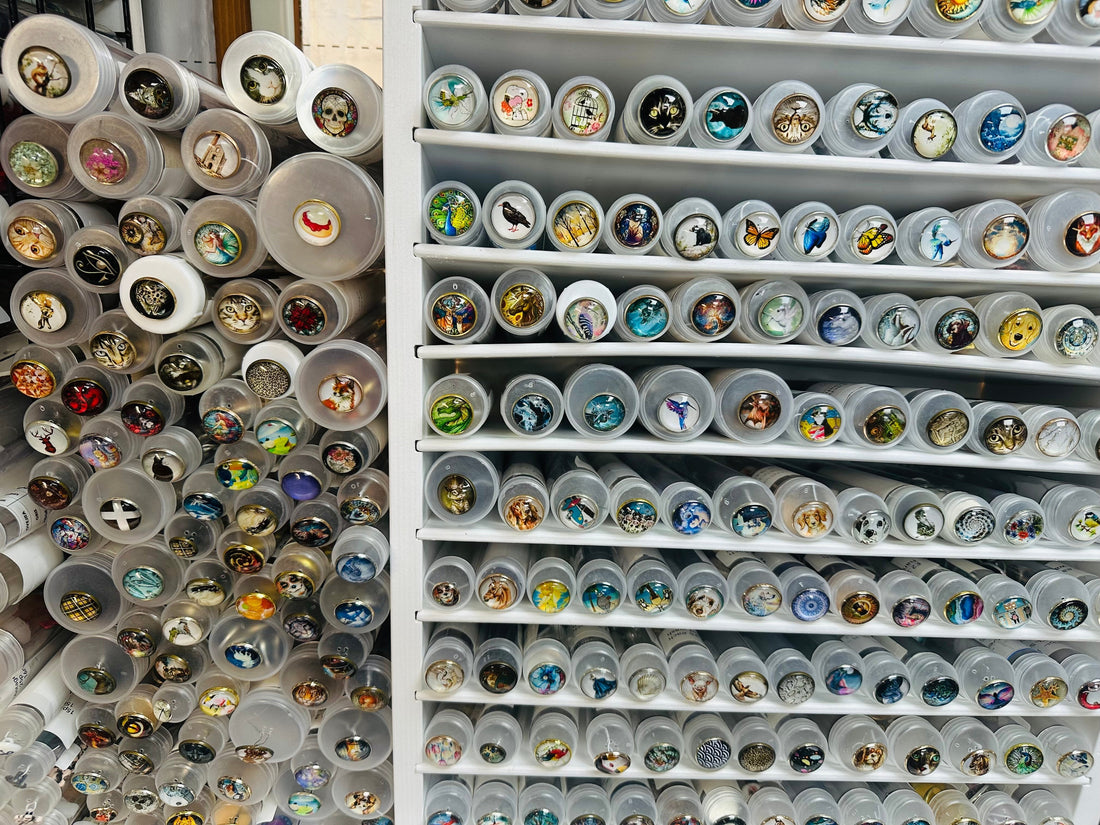 From an Idea to a Button – Our Glass & Metal Buttons, Designed in Cornwall