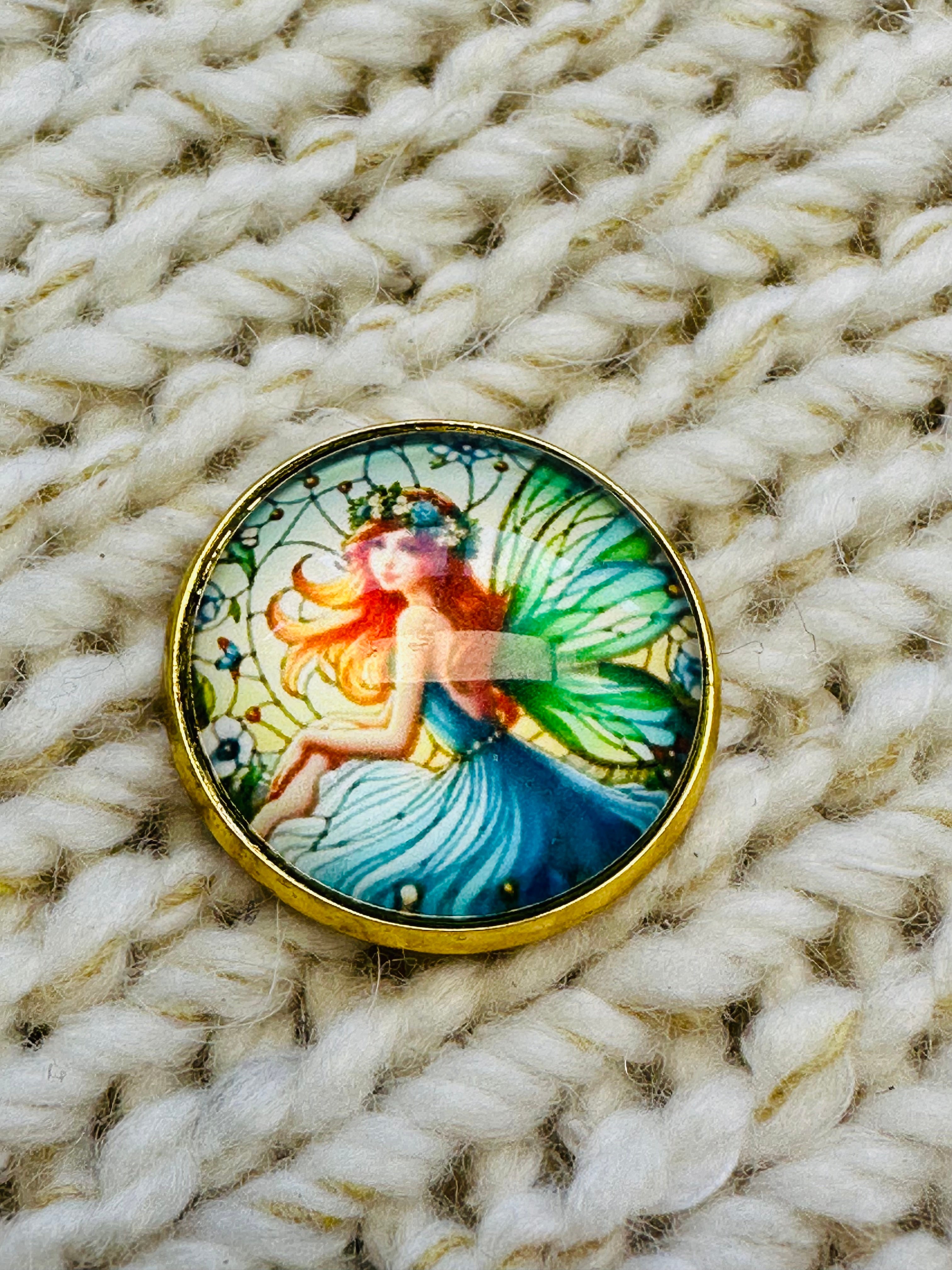 Glass & Metal Buttons – Designed by Lou