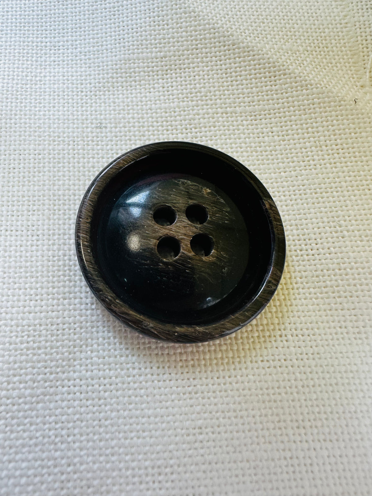 34mm Deep Brown Ombre Italian Coat Button – Sold Individually