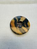 Tiger Stripe Four Hole Buttons – 35mm