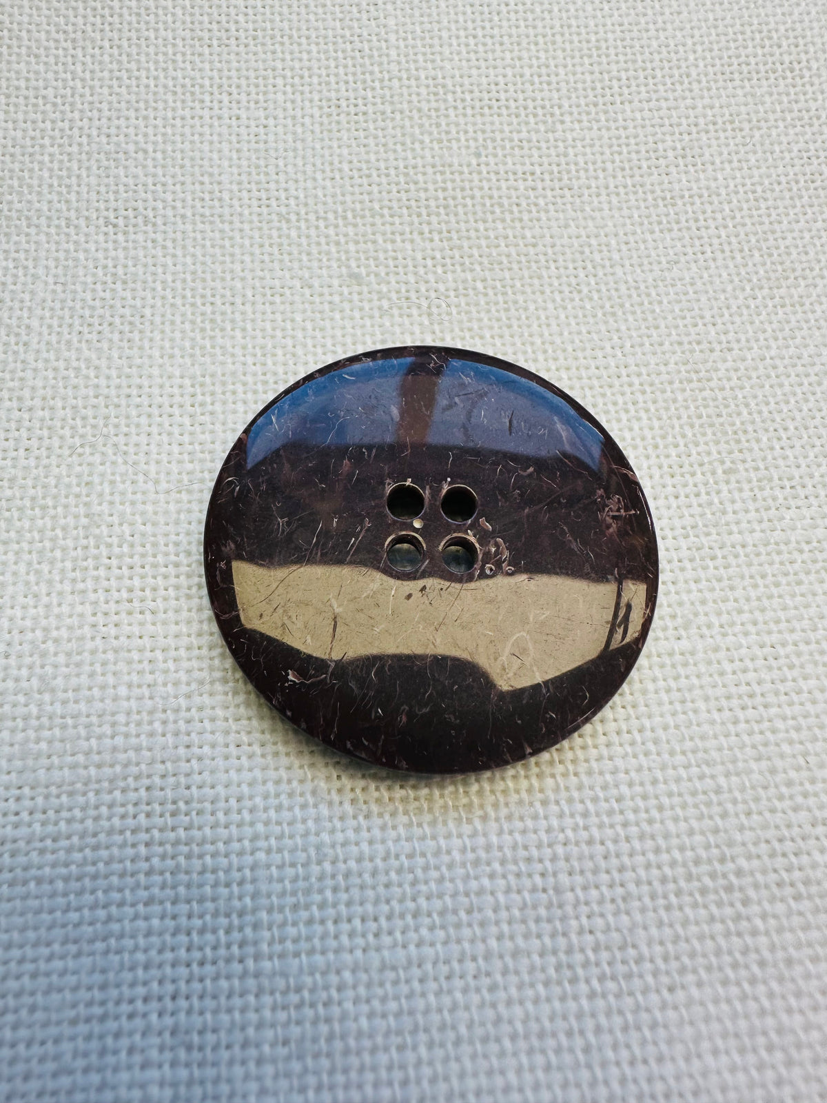 Green Snakeskin Print Buttons – 35mm