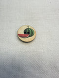 Watermelon picture button 23mm