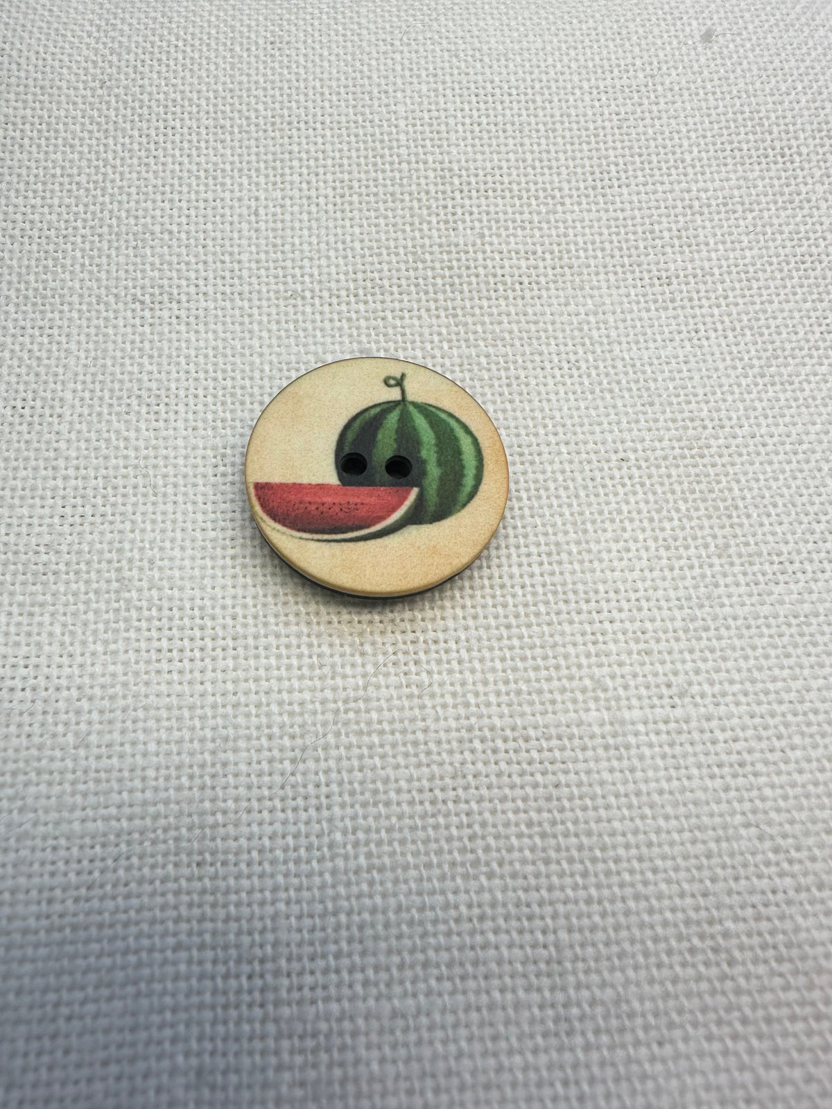 Watermelon picture button 23mm