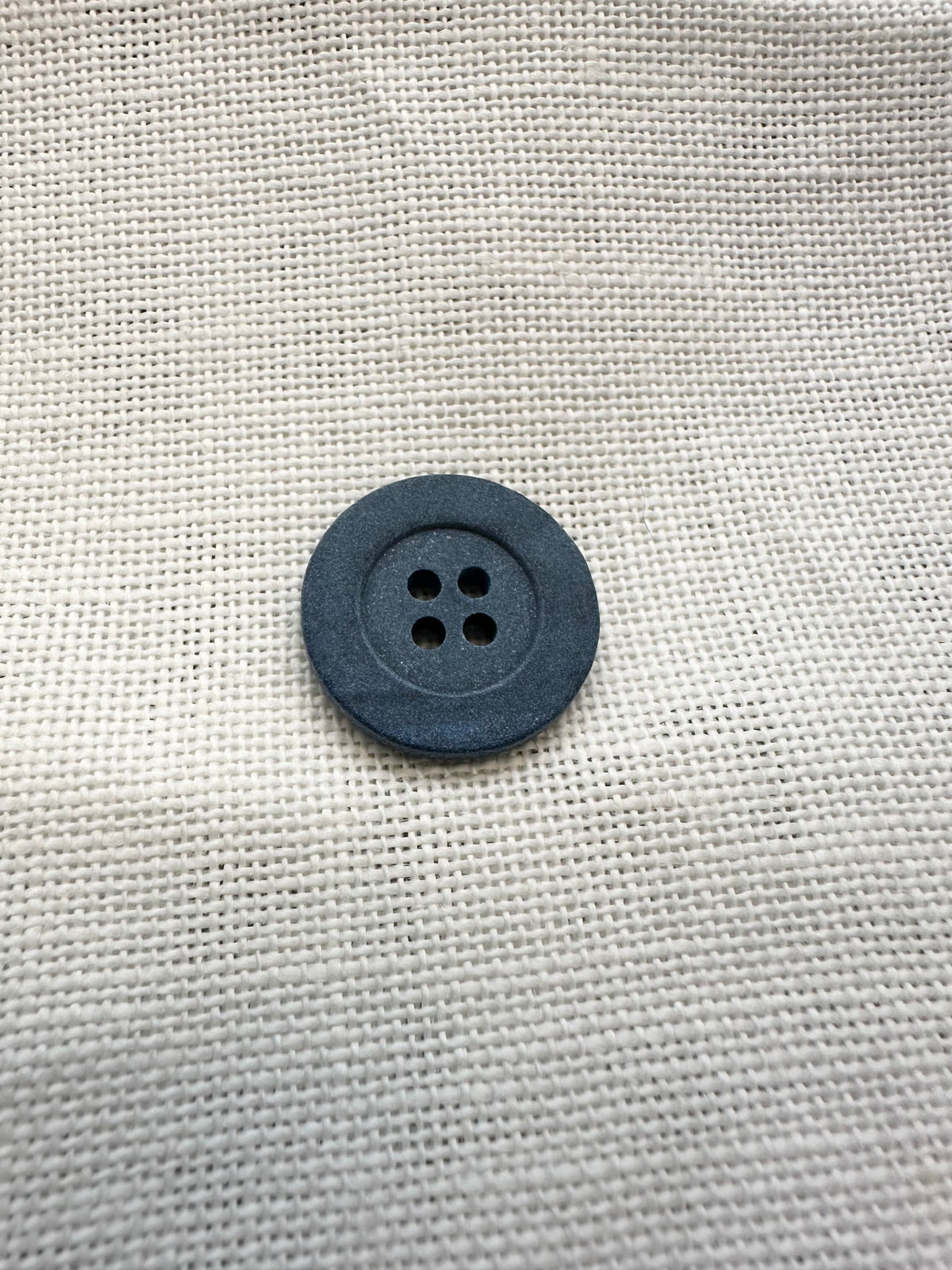 Slate Blue Four Hole Button – 20mm