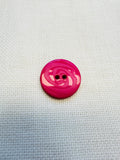 19mm Pink Swirl Button by Dill – Sold Individually
