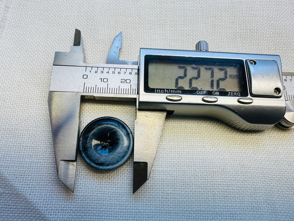 23mm Navy Button – Sold Individually