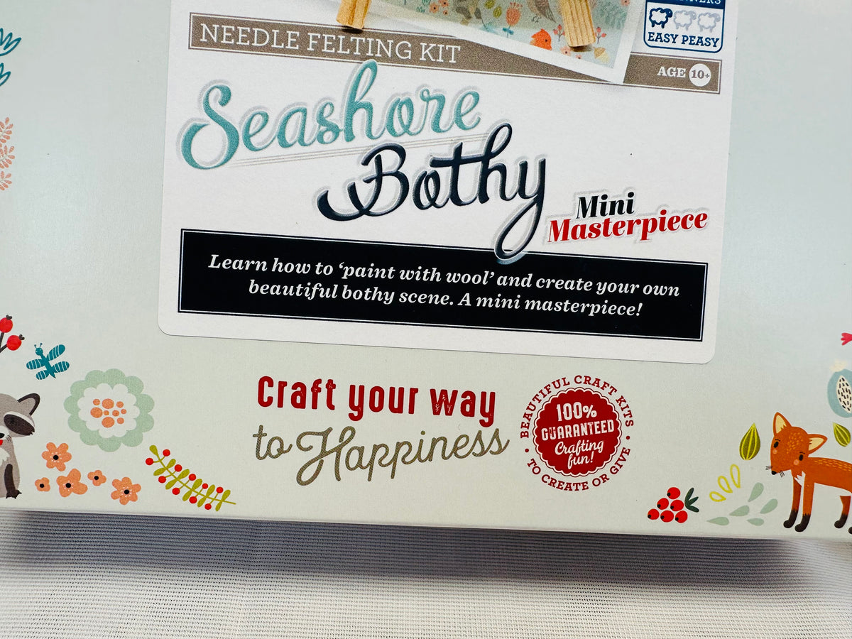 Seashore Bothy Needle Felting Kit – The Crafty Kit Company