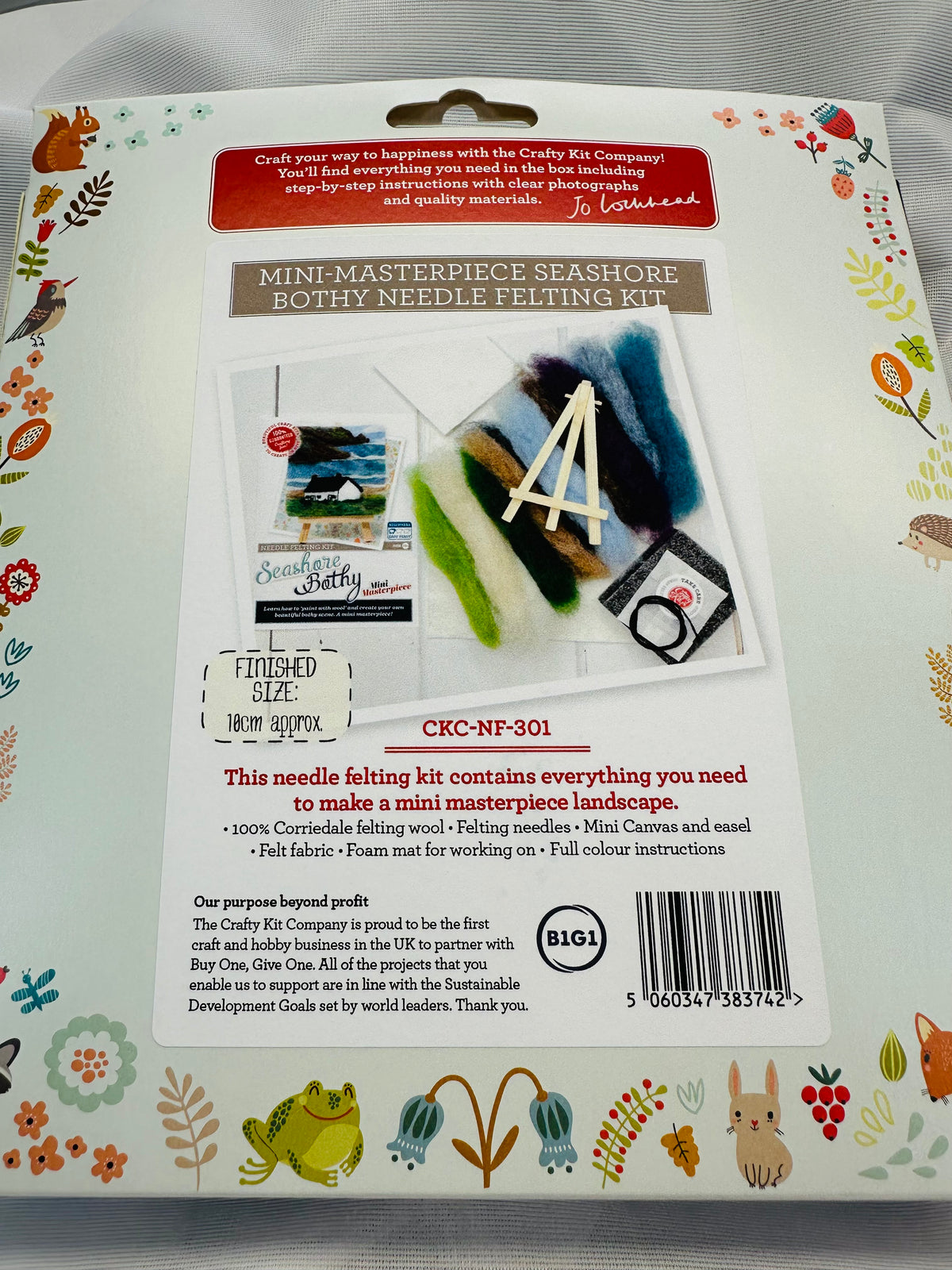 Seashore Bothy Needle Felting Kit – The Crafty Kit Company