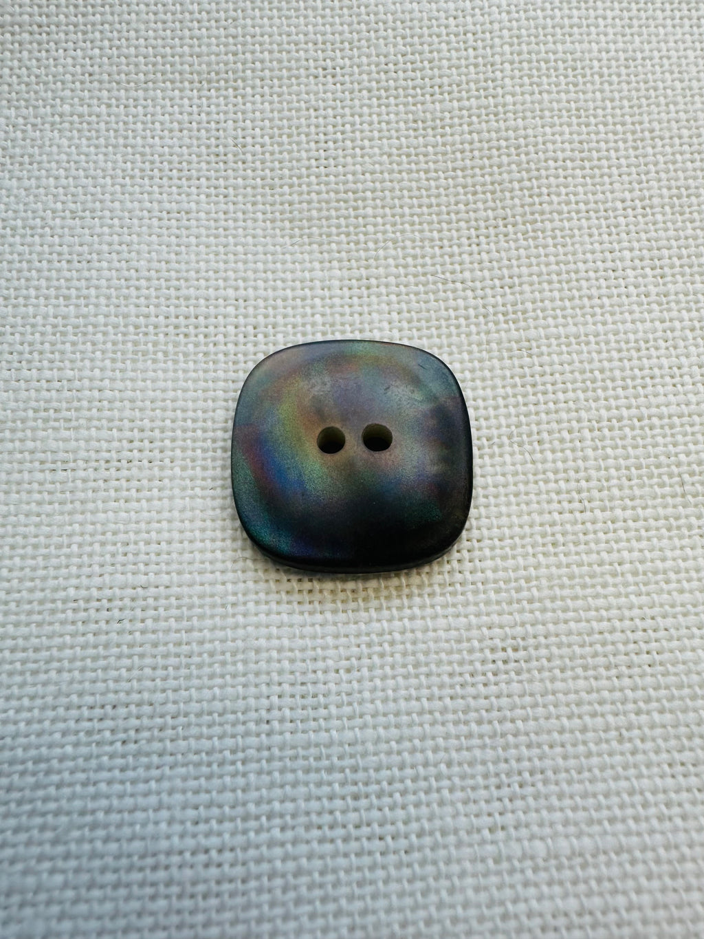 20mm Brown Square Two Hole Buttons – Sold individually