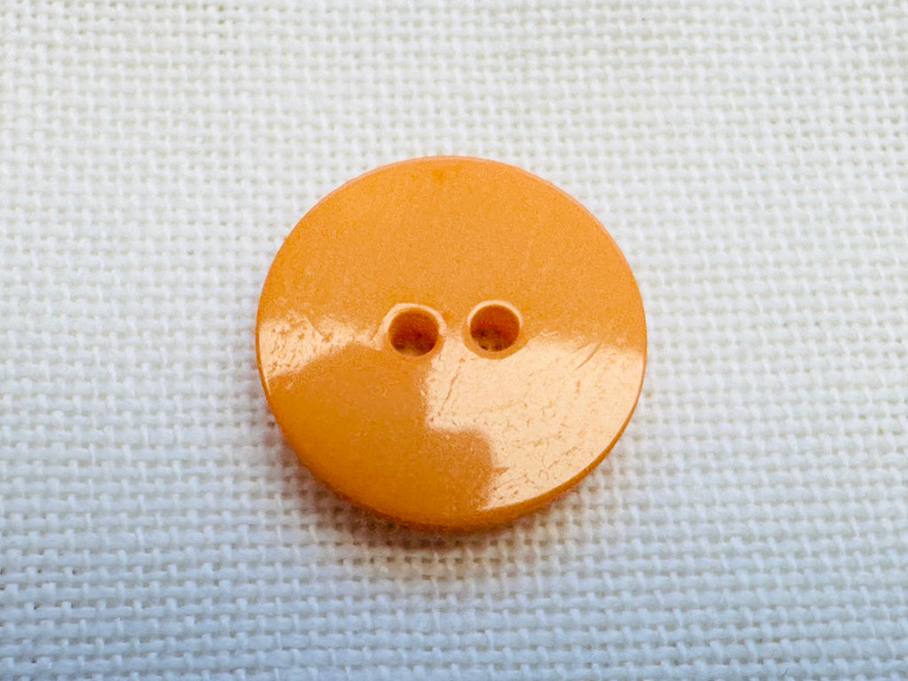 20mm Orange Pearl Marbled 2 Hole Button – Sewing & Knitting Button
