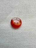 Transparent Red 2 Hole Button – 15mm – Sold Individually