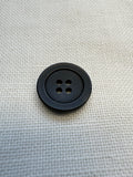 Black 4 Hole Buttons 15mm 18mm 20mm | Cardigans & Jackets