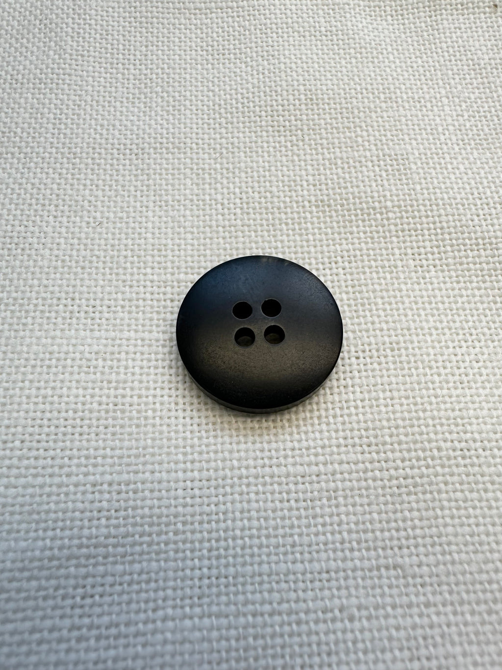 Black 4 Hole Buttons 15mm 18mm 20mm | Cardigans & Jackets