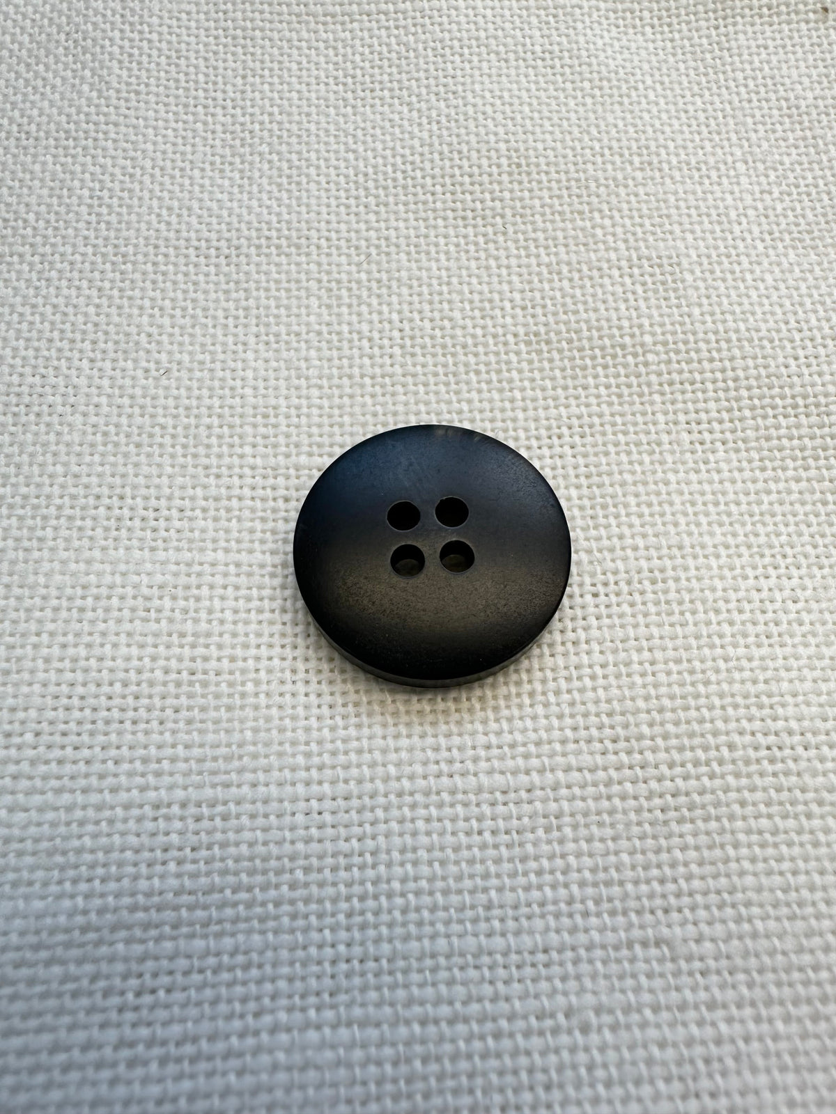 Black 4 Hole Buttons 15mm 18mm 20mm | Cardigans & Jackets