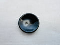 28mm Black & Grey Two-Hole Button – Sold Individually