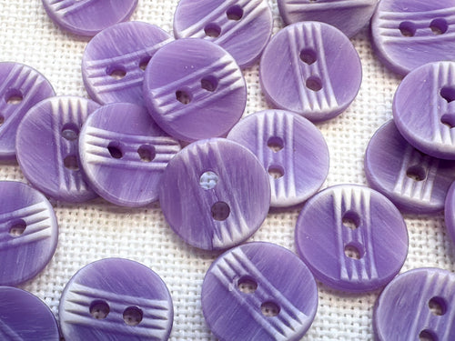 13mm Purple Bonfanti Buttons – Pack of 30 | Clearance Corner
