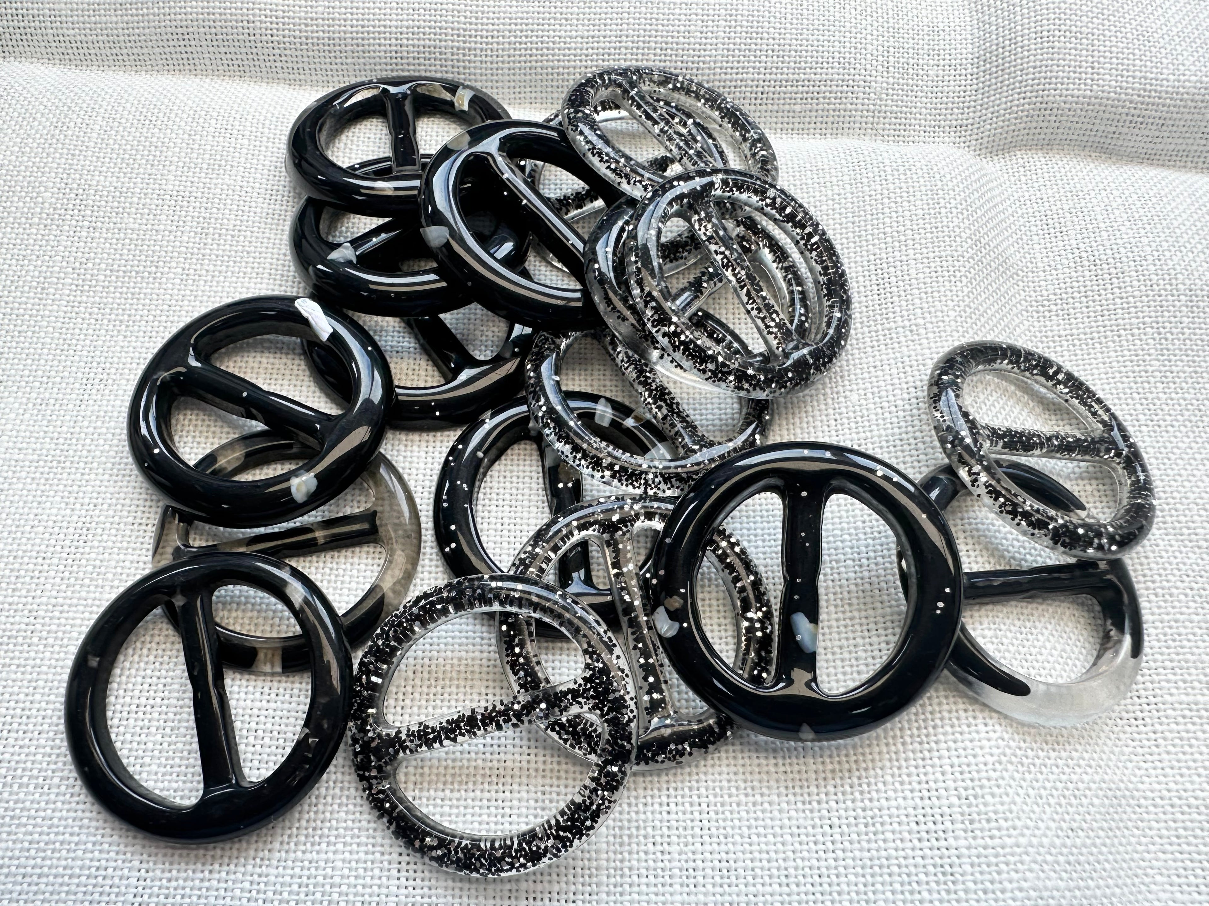 Assorted Resin Slide Buckles – 35mm – Clearance Corner