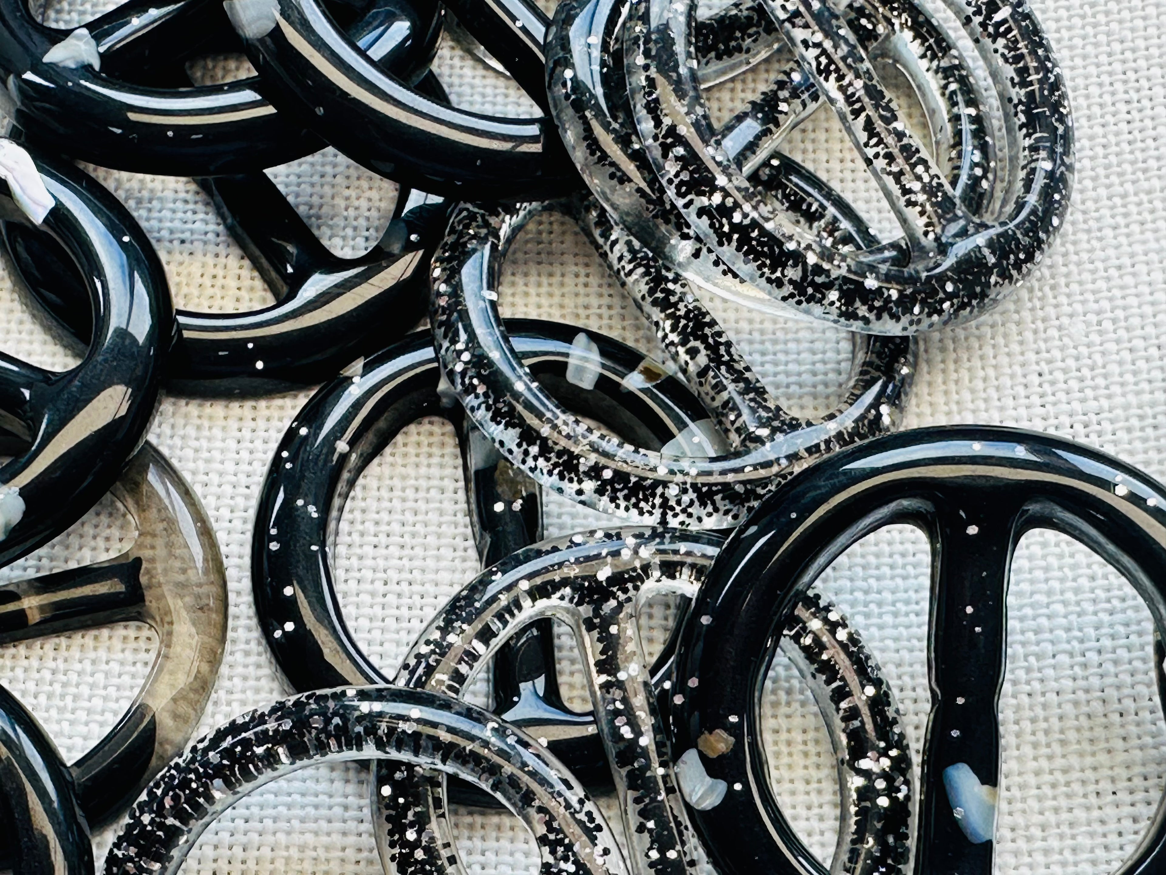 Assorted Resin Slide Buckles – 35mm – Clearance Corner