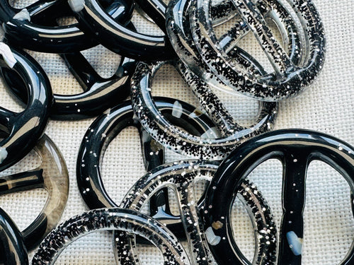 Assorted Resin Slide Buckles – 35mm – Clearance Corner