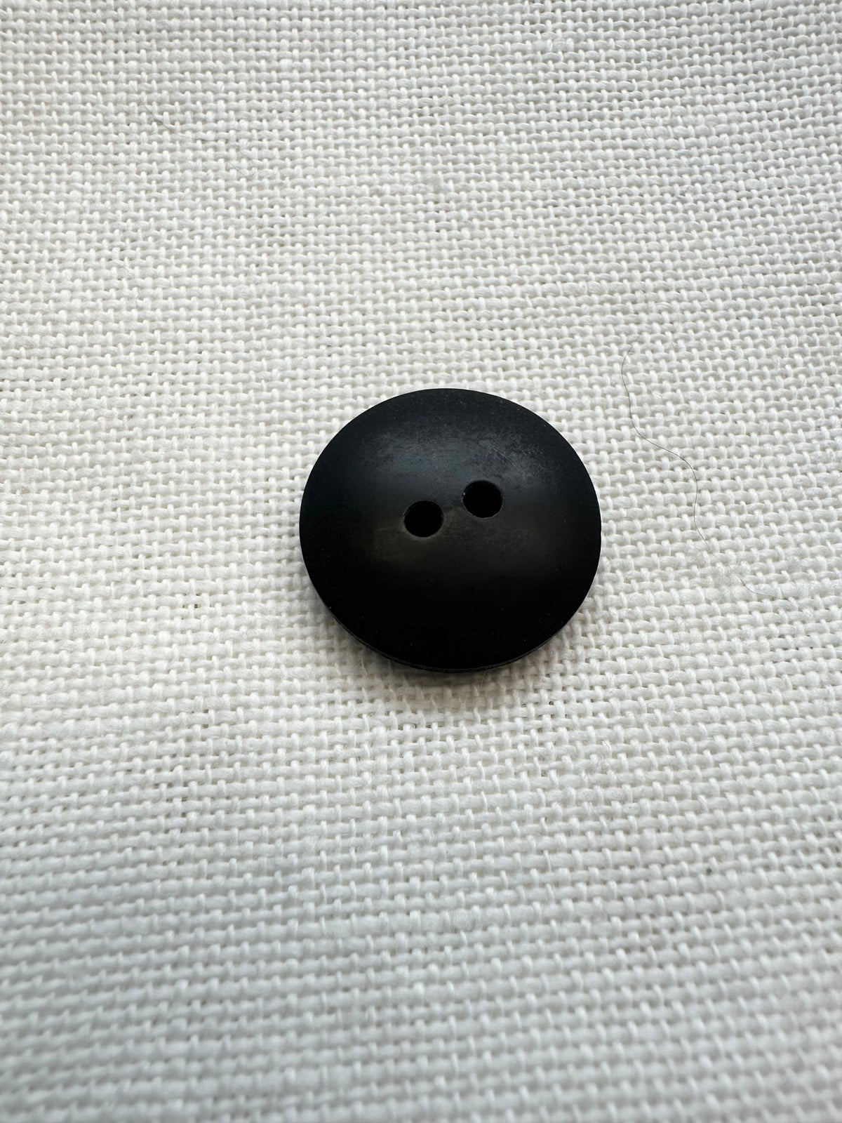 Black Textured Two Hole Button – 20mm
