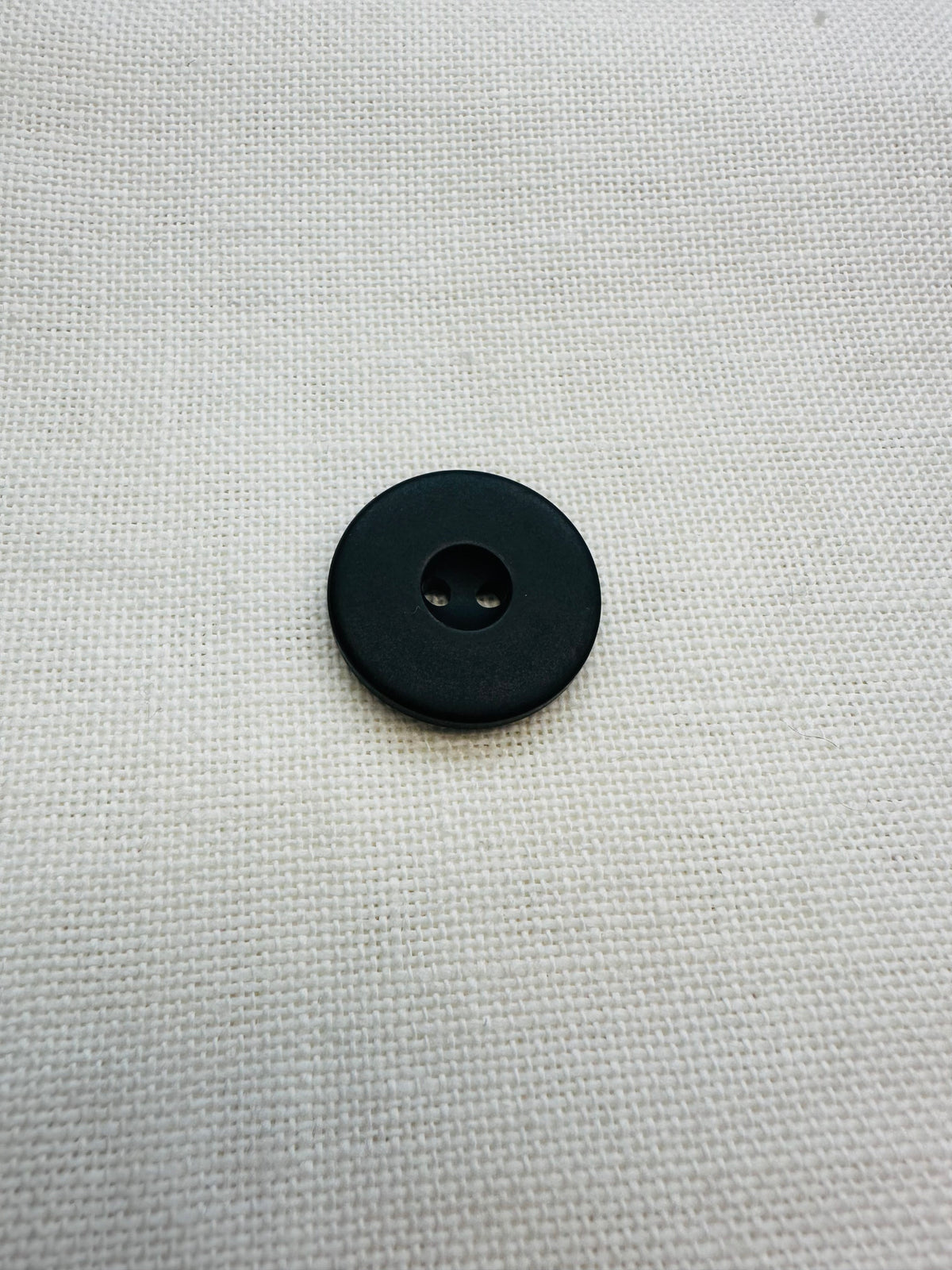 Black Two Hole Buttons – 23mm