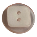 Blush Pink Cardigan Button – 18mm – Duo Finish – Sold Individually