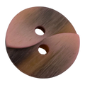 Button 15mm Pink and Smoke Swirl Design – Sold Individually