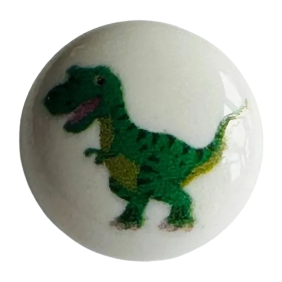 Dinosaur button 15mm on a shank sold individually