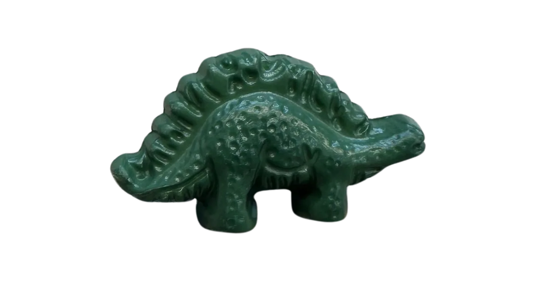 Dinosaur Button – 22mm Hand Dyed Novelty – Sold Individually