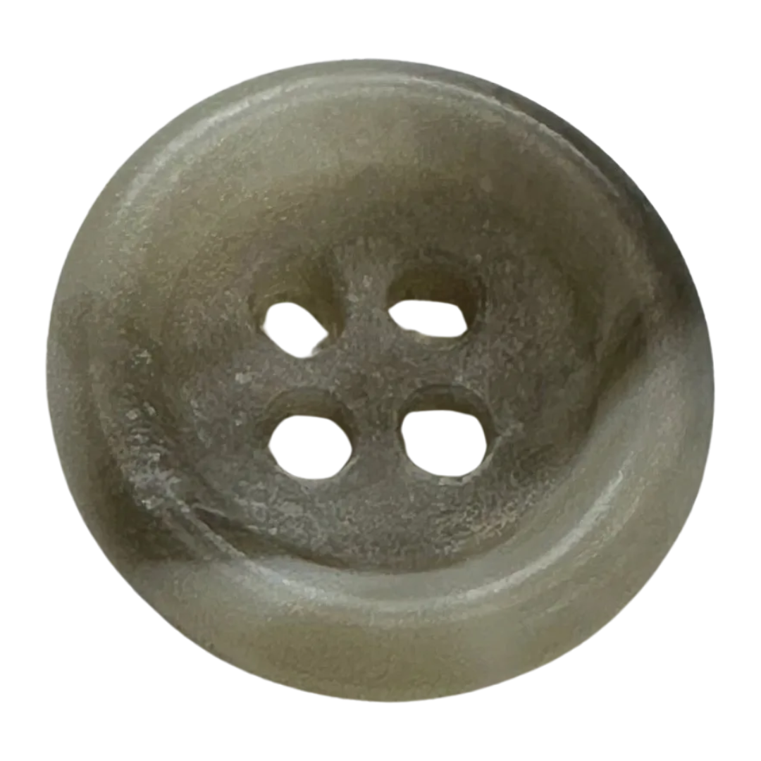 15mm Cream Taupe Marbled Button – Cardigan & Cuff Button – Sold Individually