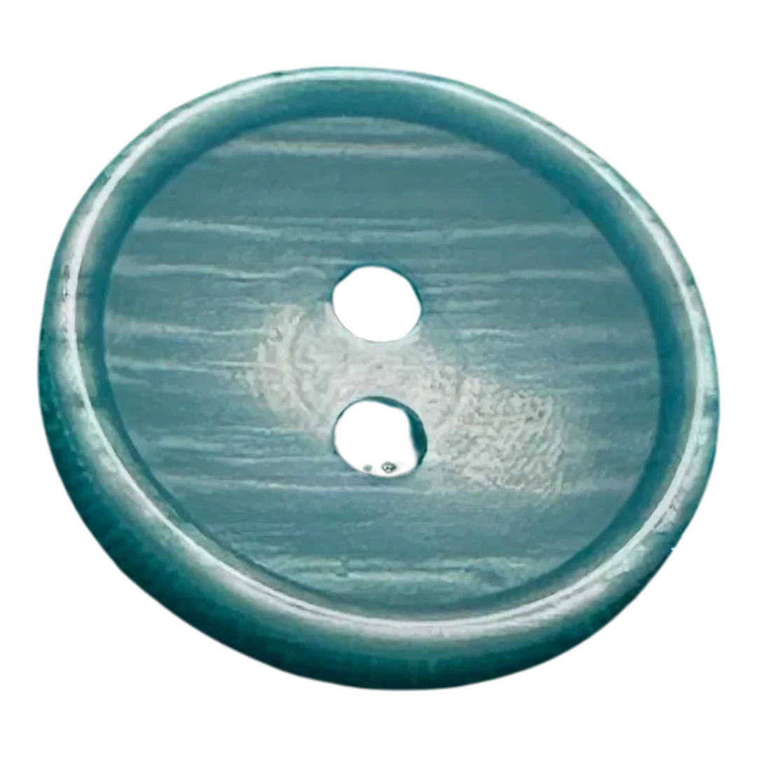 Sea Glass Buttons 18mm – Hand Dyed Coastal Buttons – Sold Individually