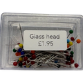 Glass Head Pins – Dressmaking & Sewing Pins