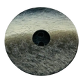 Brown Ombre Button 23mm (36L, 7/8") Polished Two-Tone Sew-Through – Sold Individually