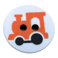 Train Button 15mm (24L / 5/8”) – Novelty Sewing & Knitting Button – Sold Individually