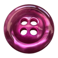 Pink Pearl Buttons 19mm – Hand Dyed Iridescent Finish – Sold Individually