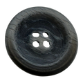 Grey button 20mm matt ombre finish sold individually
