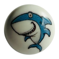 Shark button 15mm fun novelty design sold individually