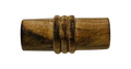 Burnt wood toggle 25mm sold indiidually
