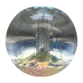 Glass Bubble Button – 12mm Iridescent Glass Button – Sold Individually