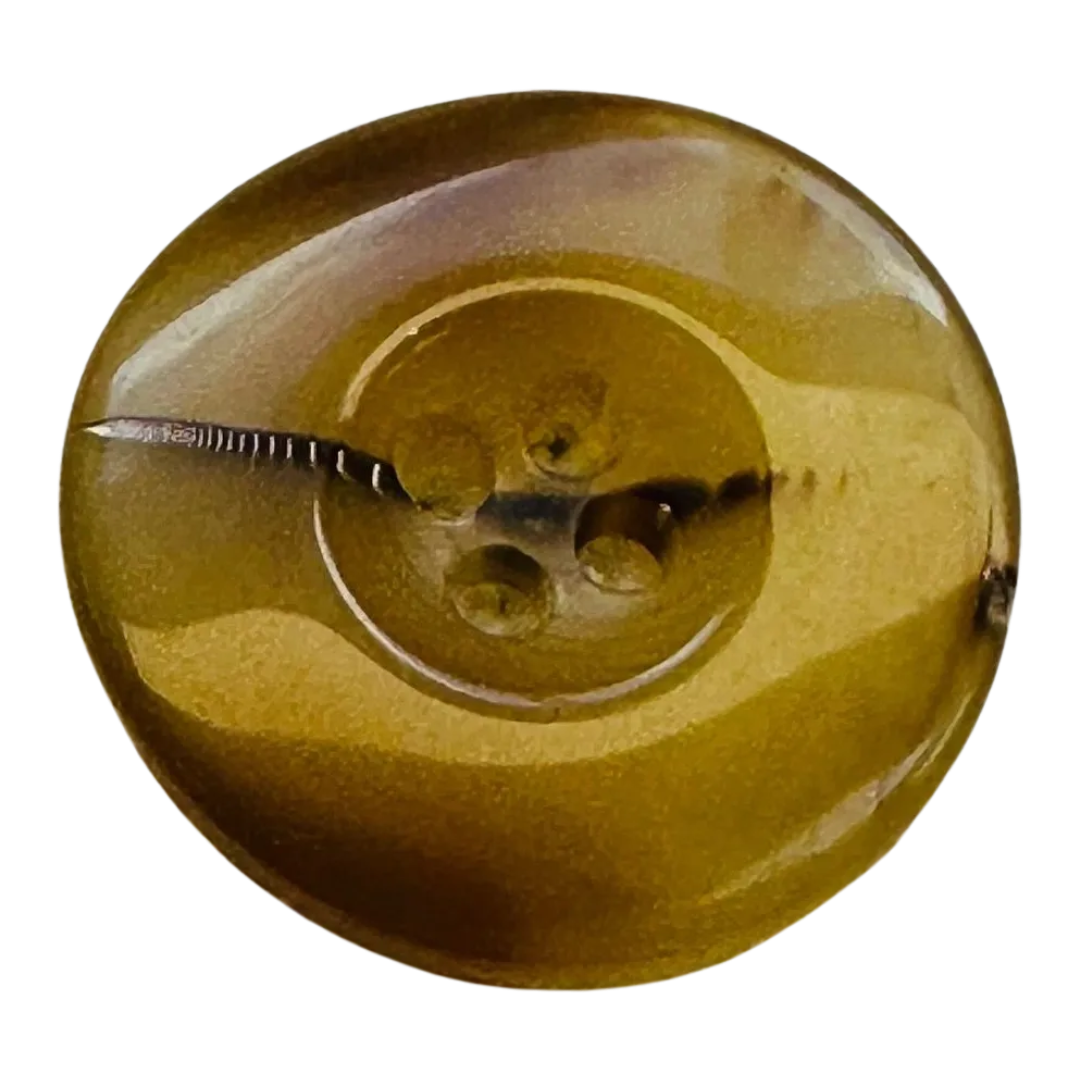 15mm Faux Tortoiseshell Sleeve & Cuff Button sold individually