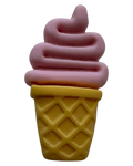 Ice Cream Cone Button 16 x 27mm – Pink Novelty Button – Sold Individually