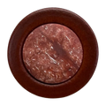 Tan Leather Effect Button 23mm – Vintage Style Shank Button – Sold Individually