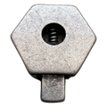 Distressed Metal Cord Lock – 21mm – Sold Individually