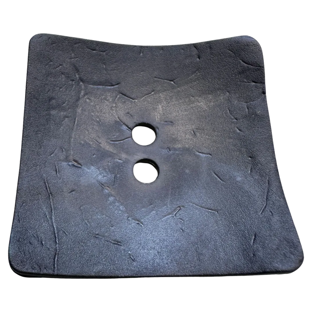 Black Statement Button – 60mm Textured Finish – Sold Individually