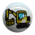 Digger Button – 15mm Novelty Shank Button – Sold Individually