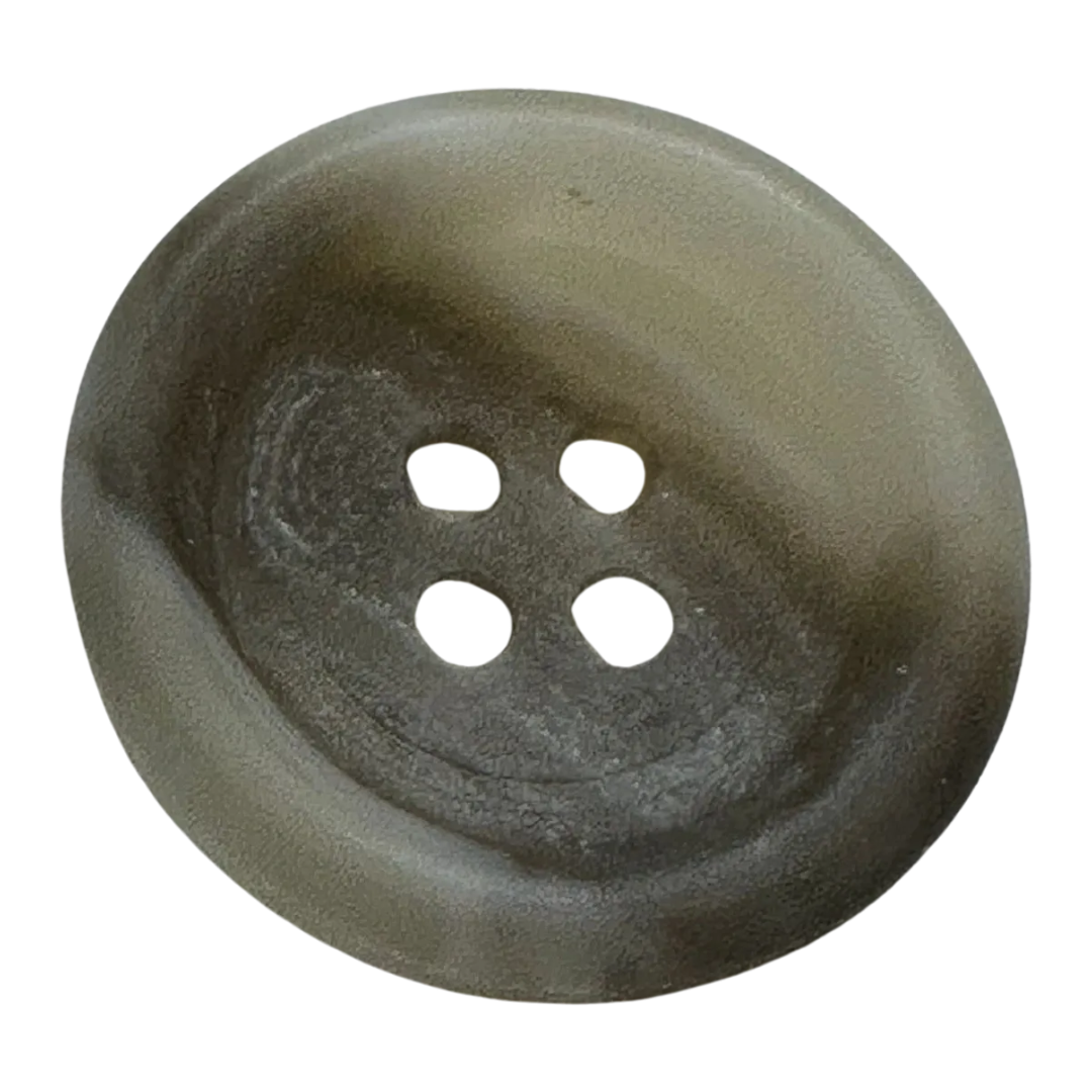 23mm Cream Taupe Marbled Button – Waistcoat & Cardigan Button – Sold Individually