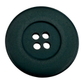 Bottle Green Buttons 32mm – Hand Dyed Matte Coat & Cardigan Button – Individual
