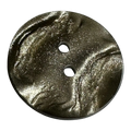 Grey shimmer button 23mm – pearlescent swirl finish – sold individually