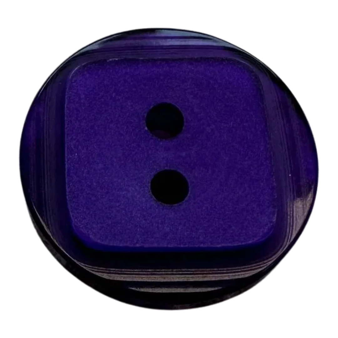 Button Purple 18mm – Hand Dyed Cardigan Button – Sold individually